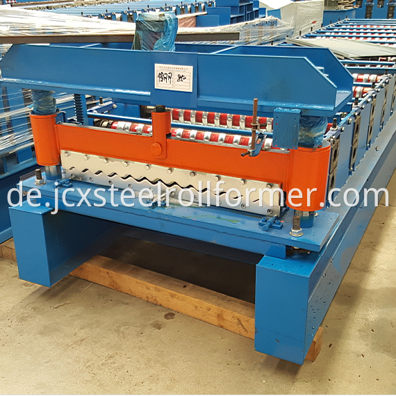 850 corrugated sheet roll forming machine